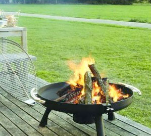 wood burning fire pit