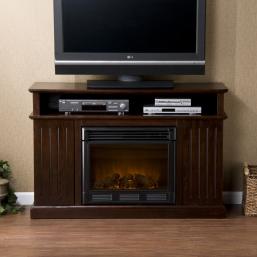 Holly & Martin Fenton Media Electric Fireplace-Espresso