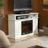 Holly & Martin Fenton Media Electric Fireplace-Ivory