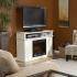 Holly & Martin Fenton Media Electric Fireplace-Ivory - 3