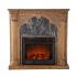 Holly & Martin Bedford Electric Fireplace-Old World Oak - 3